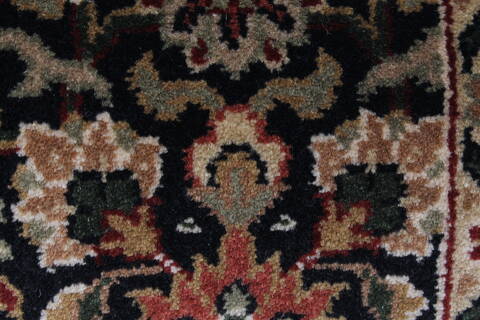Herati Beige Hand Knotted 28 X 61  Area Rug 250-26172 Image 7