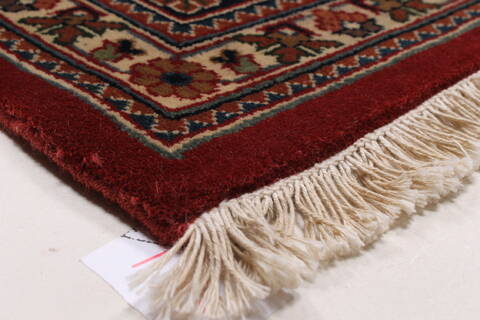 Tabriz Beige Hand Knotted 91 X 120  Area Rug 250-26181 Image 5