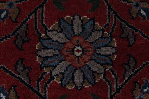 Tabriz Beige Hand Knotted 91 X 120  Area Rug 250-26181 Image 6