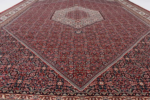 Bidjar Red Hand Knotted 711 X 115  Area Rug 250-26186 Image 4