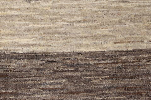 Gabbeh Grey Runner Hand Knotted 25 X 66  Area Rug 250-26208 Image 6