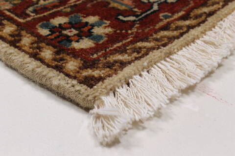 Serapi White Runner Hand Knotted 28 X 59  Area Rug 250-26212 Image 6