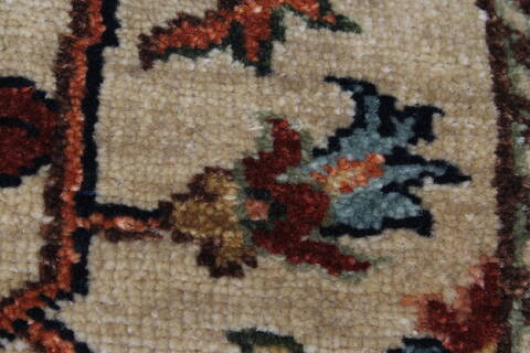 Serapi White Runner Hand Knotted 28 X 59  Area Rug 250-26212 Image 9