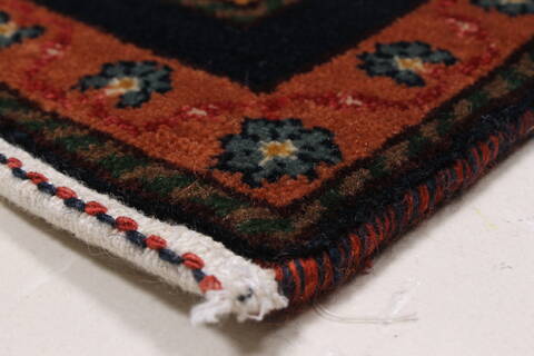 Gabbeh Multicolor Runner Hand Knotted 27 X 510  Area Rug 250-26213 Image 6