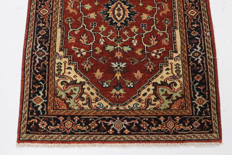 Serapi Red Runner Hand Knotted 25 X 60  Area Rug 250-26214 Image 5