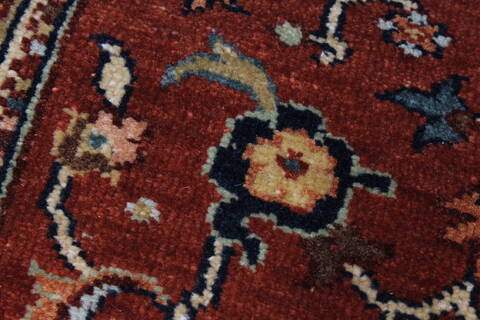 Serapi Red Runner Hand Knotted 25 X 60  Area Rug 250-26214 Image 6