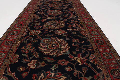 Tabriz Red Runner Hand Knotted 28 X 60  Area Rug 250-26216 Image 2