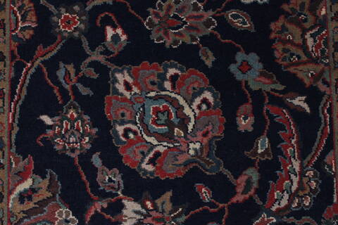 Tabriz Red Runner Hand Knotted 28 X 60  Area Rug 250-26216 Image 4