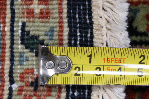 Herati Beige Runner Hand Knotted 25 X 511  Area Rug 250-26220 Image 1