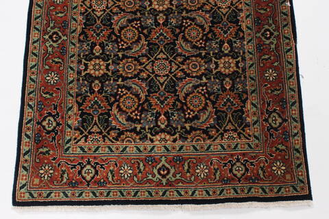 Herati Beige Runner Hand Knotted 25 X 511  Area Rug 250-26220 Image 5