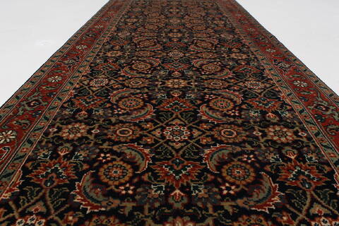 Herati Beige Runner Hand Knotted 26 X 511  Area Rug 250-26222 Image 1