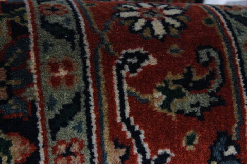 Herati Beige Runner Hand Knotted 26 X 511  Area Rug 250-26222 Image 6