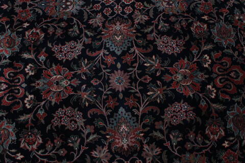 Kashmar Purple Round Hand Knotted 80 X 81  Area Rug 250-26250 Image 4