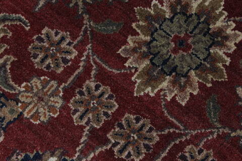 Kashmar Beige Round Hand Knotted 81 X 81  Area Rug 250-26252 Image 8