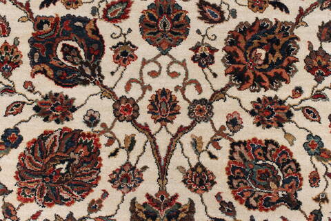 Tabriz Blue Round Hand Knotted 710 X 710  Area Rug 250-26257 Image 5