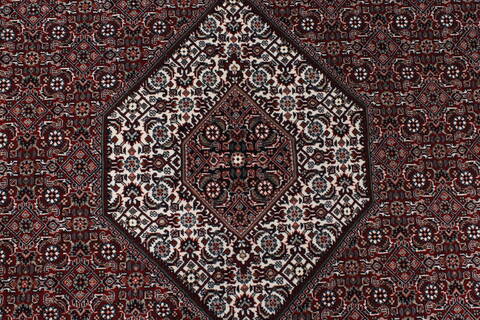 Bidjar Beige Round Hand Knotted 67 X 67  Area Rug 250-26270 Image 4