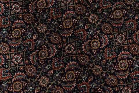 Herati Beige Round Hand Knotted 80 X 80  Area Rug 250-26281 Image 4