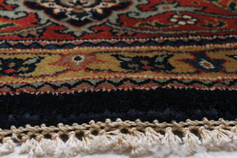 Herati Beige Round Hand Knotted 80 X 80  Area Rug 250-26281 Image 5