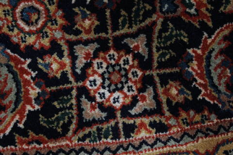 Herati Beige Round Hand Knotted 80 X 80  Area Rug 250-26281 Image 6