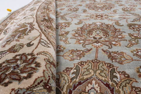 Herati Beige Round Hand Knotted 80 X 81  Area Rug 250-26299 Image 1