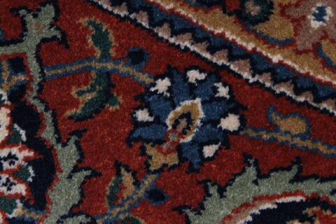 Herati Beige Round Hand Knotted 80 X 80  Area Rug 250-26326 Image 10