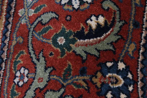 Herati Beige Round Hand Knotted 80 X 80  Area Rug 250-26326 Image 9