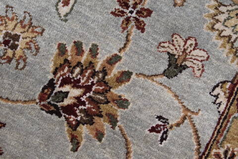Jaipur Blue Octagon Hand Knotted 82 X 82  Area Rug 250-26332 Image 6