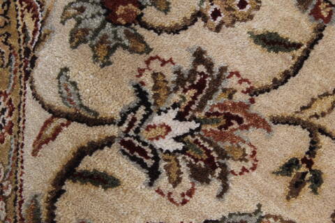 Jaipur Blue Octagon Hand Knotted 82 X 82  Area Rug 250-26332 Image 7