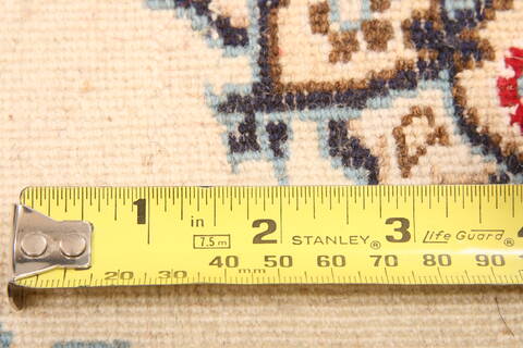 Nain White Hand Knotted 14 X 20  Area Rug 100-26348 Image 5