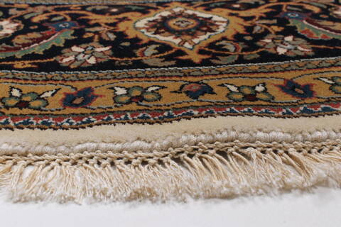 Herati Beige Round Hand Knotted 80 X 80  Area Rug 250-26353 Image 5