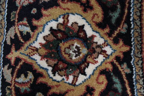 Herati Beige Round Hand Knotted 80 X 80  Area Rug 250-26353 Image 7