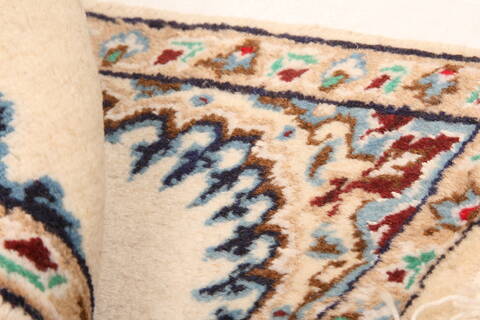 Nain White Hand Knotted 13 X 111  Area Rug 100-26354 Image 2