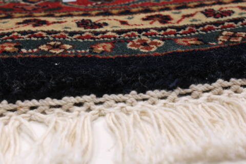 Semnan Purple Round Hand Knotted 711 X 711  Area Rug 250-26432 Image 5