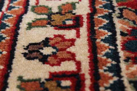 Kashmar Green Round Hand Knotted 82 X 82  Area Rug 250-26451 Image 9