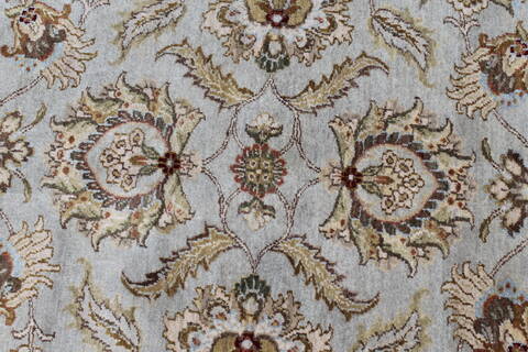 Kashmar Beige Round Hand Knotted 80 X 80  Area Rug 250-26455 Image 7