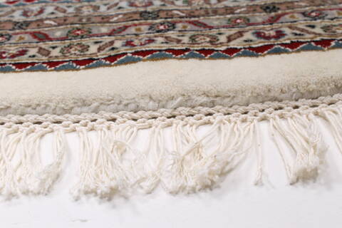 Mahi Beige Round Hand Knotted 82 X 82  Area Rug 250-26503 Image 5