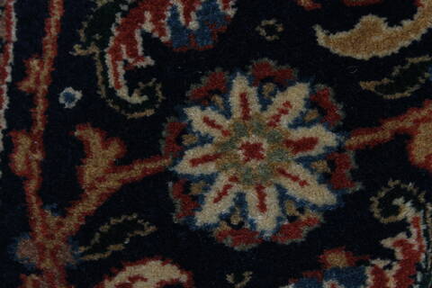 Herati Blue Round Hand Knotted 80 X 80  Area Rug 250-26531 Image 8