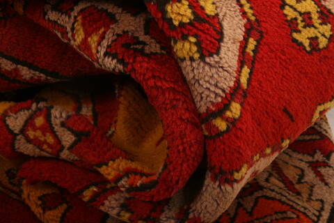 Karabakh Red Hand Knotted 40 X 71  Area Rug 100-26534 Image 2