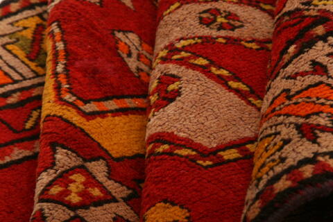 Karabakh Red Hand Knotted 40 X 71  Area Rug 100-26534 Image 3