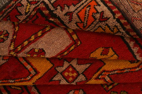 Karabakh Red Hand Knotted 40 X 71  Area Rug 100-26534 Image 5