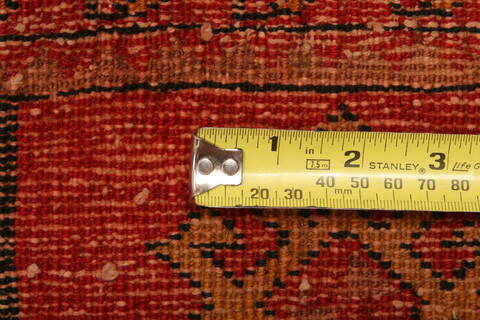 Karabakh Red Hand Knotted 40 X 71  Area Rug 100-26534 Image 6