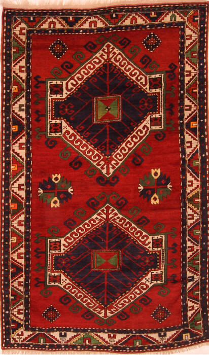 Kazak Red Hand Knotted 50 X 84  Area Rug 100-26538 Image 0