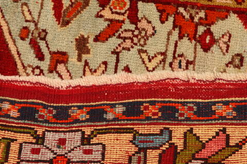 Hamedan Red Hand Knotted 37 X 63  Area Rug 100-26547 Image 7