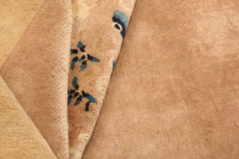 Asian Inspired Brown Hand Knotted 40 X 68  Area Rug 100-26560 Image 3