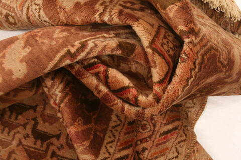 Afshar Brown Hand Knotted 44 X 69  Area Rug 100-26562 Image 2