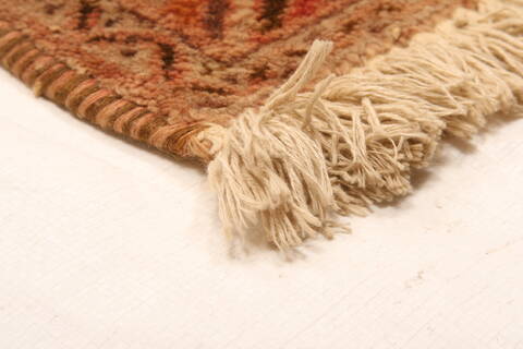 Afshar Brown Hand Knotted 44 X 69  Area Rug 100-26562 Image 8