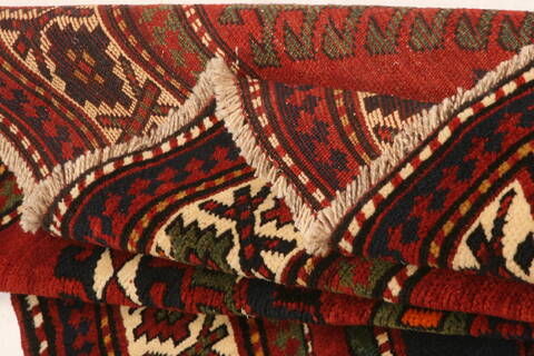 Kazak Red Hand Knotted 49 X 78  Area Rug 100-26566 Image 5