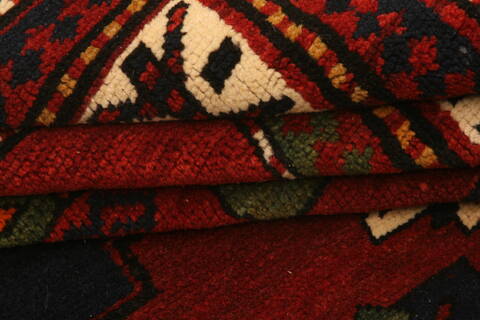 Kazak Red Hand Knotted 49 X 78  Area Rug 100-26566 Image 6
