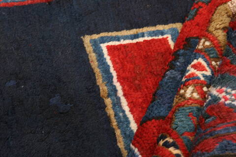 Kazak Blue Hand Knotted 56 X 96  Area Rug 100-26576 Image 3