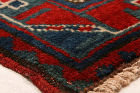 Kazak Blue Hand Knotted 56 X 96  Area Rug 100-26576 Image 9